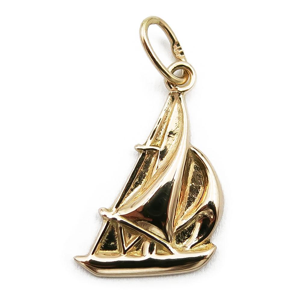 Kultainen riipus, purjevene #0