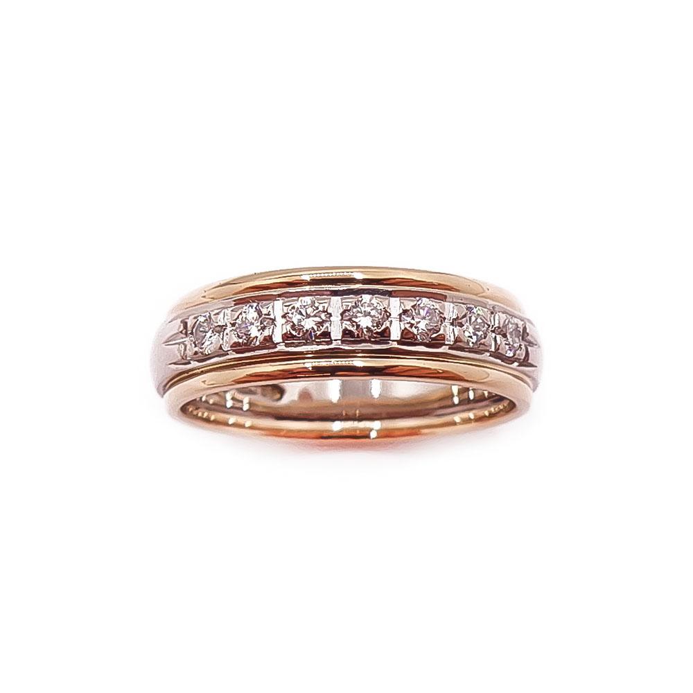 18k Tillander timanttisormus 0,29ct 18mm v.2008 #1