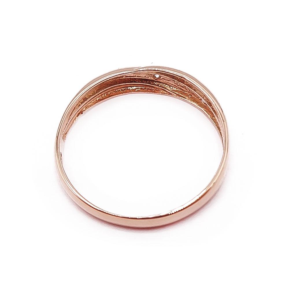 Kultainen timanttisormus 17,5mm 0,015ct #2