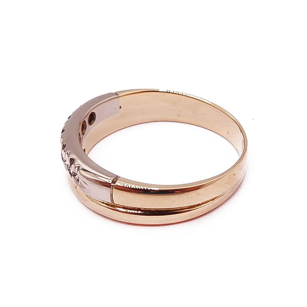 Kultainen timanttisormus 0,05ct 18mm v.-2010 #3