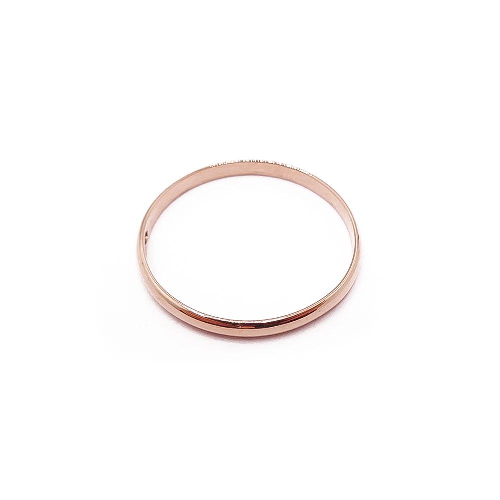 Kultainen kihlasormus 19mm 2mm #2