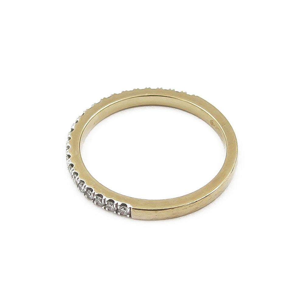 Timanttisormus halk.15.5mm  Tim.yht.0,11ct #4