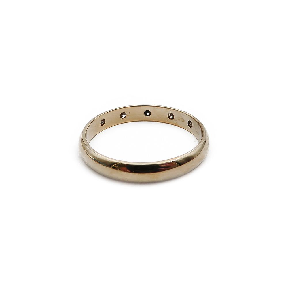 Kultainen timanttitähti sormus 17,75mm 0,05ct #2