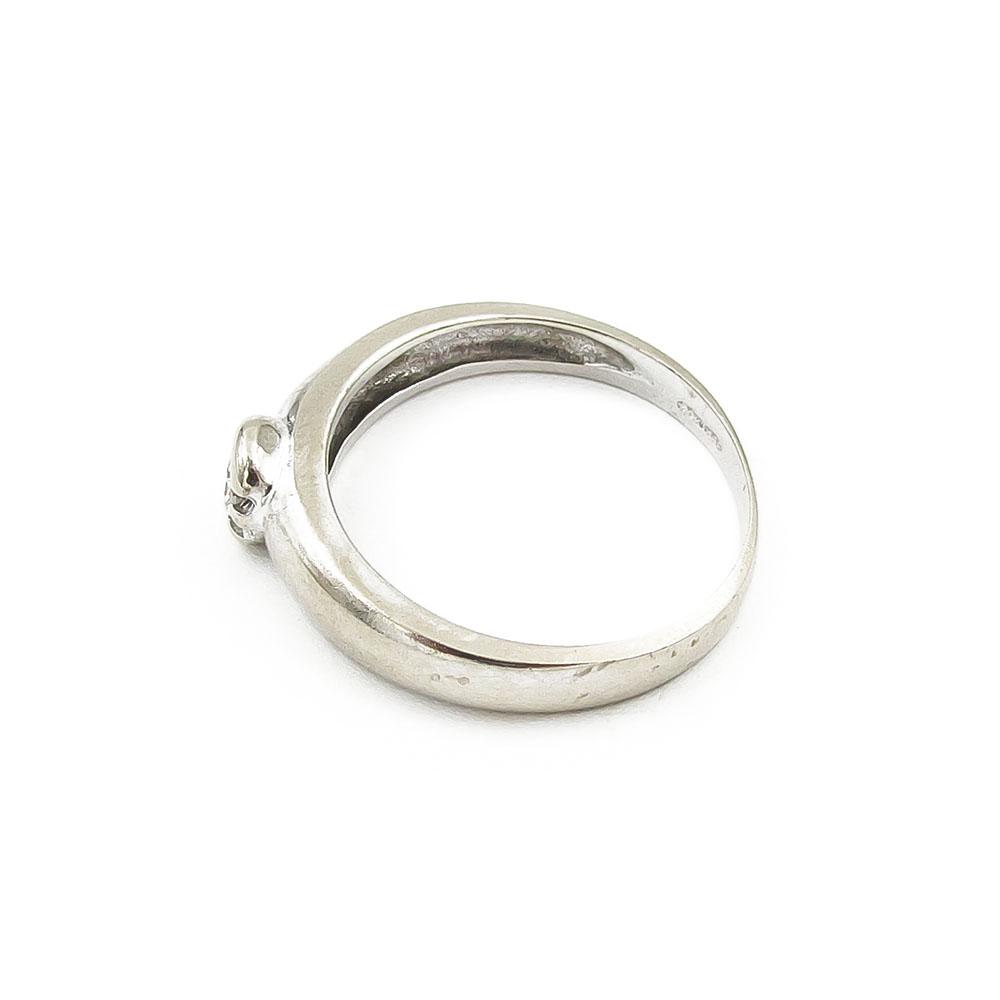 Valkokulta timanttisormus halk.17mm #4