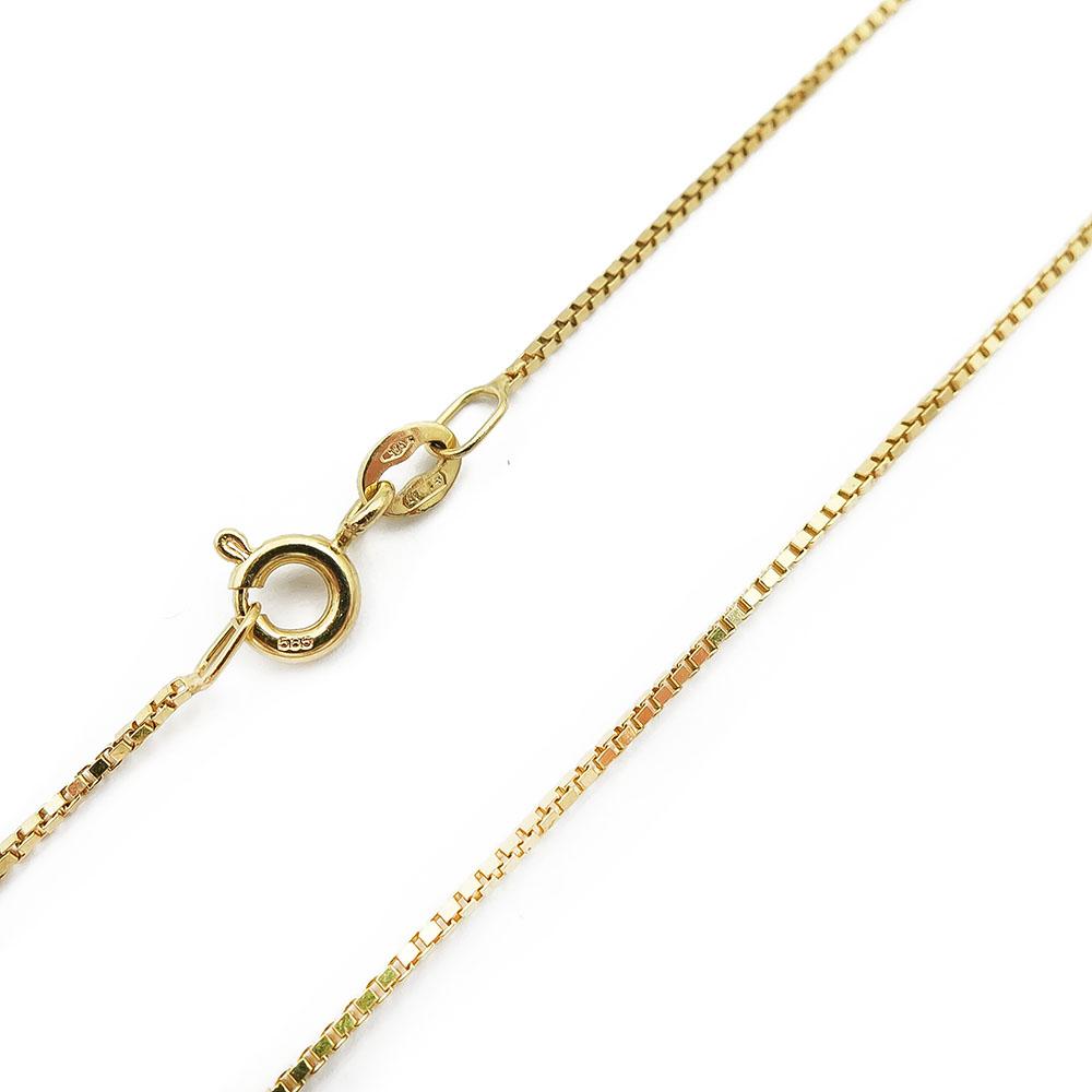 Kultainen riipusketju, venetsia 0.89mm 38cm #1