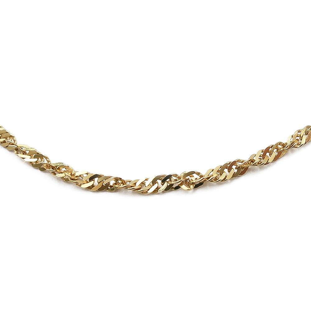 2mm Kierrekaulaketju 41cm #2