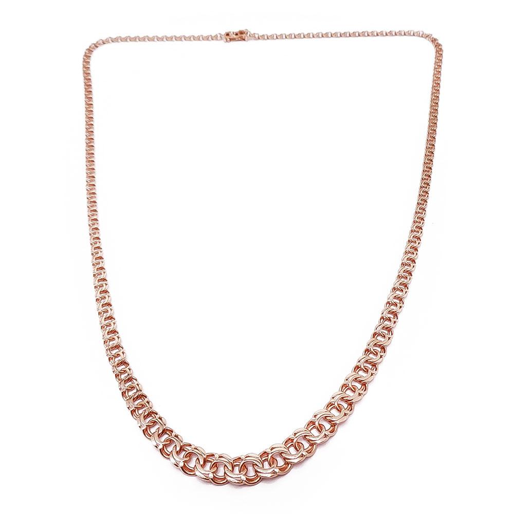 Kultainen bismarck-kaulaketju 55cm v.-68 #0