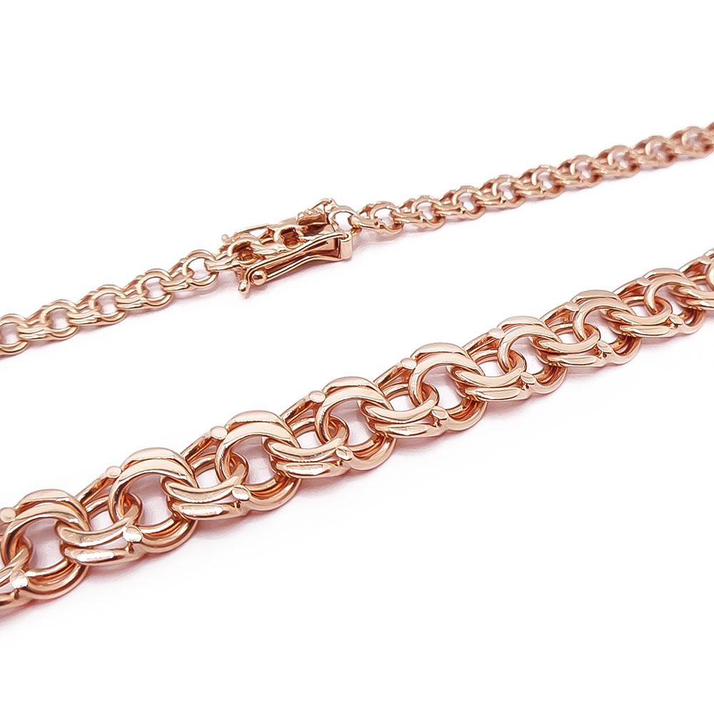 Kultainen bismarck-kaulaketju 55cm v.-68 #1