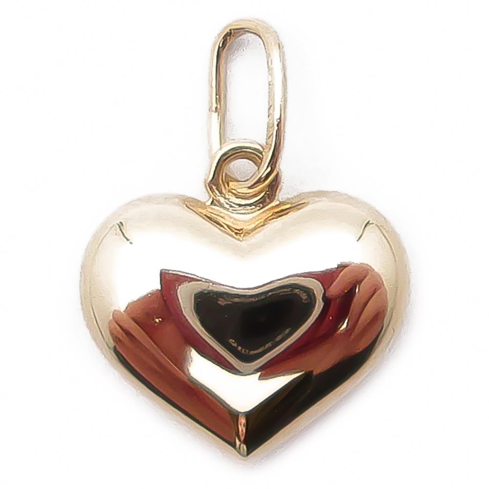 Kultainen sydän riipus #0