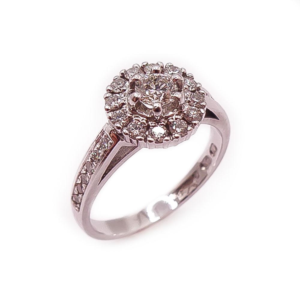 Silva´n timanttisormus 0,31ct 16mm #0