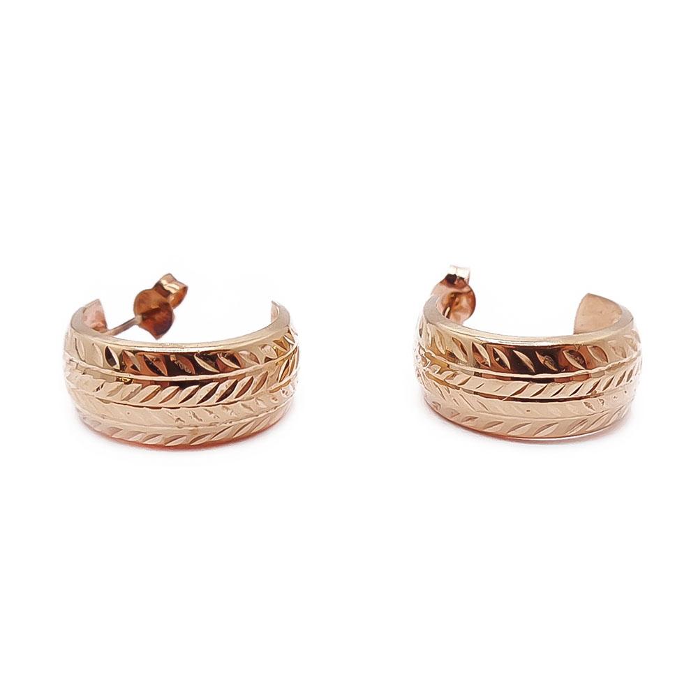 Kultaiset renkaat kuvioilla #0