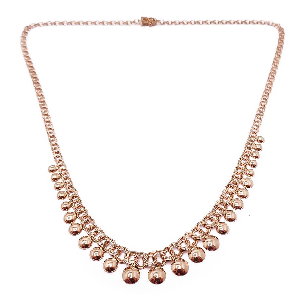 Kultainen bismarck-kaulaketju 42,5cm v.-90 #0