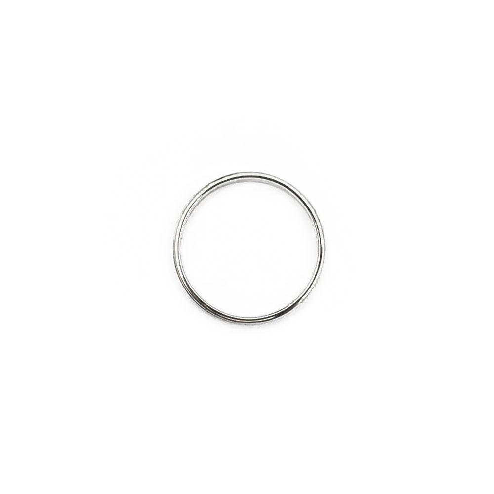 9k Valkokultainen timanttileikattu sormus koko 16.5 #2