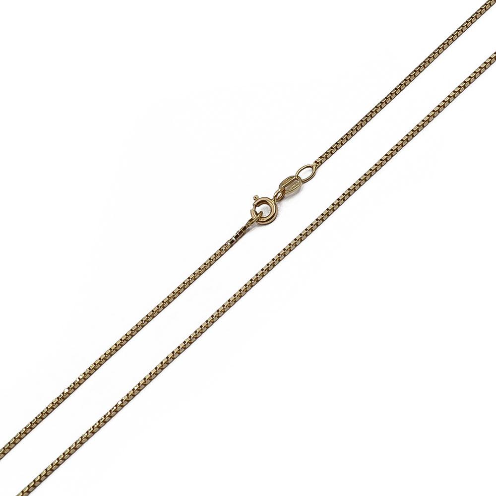 Kultainen venetsiaketju 45cm #1