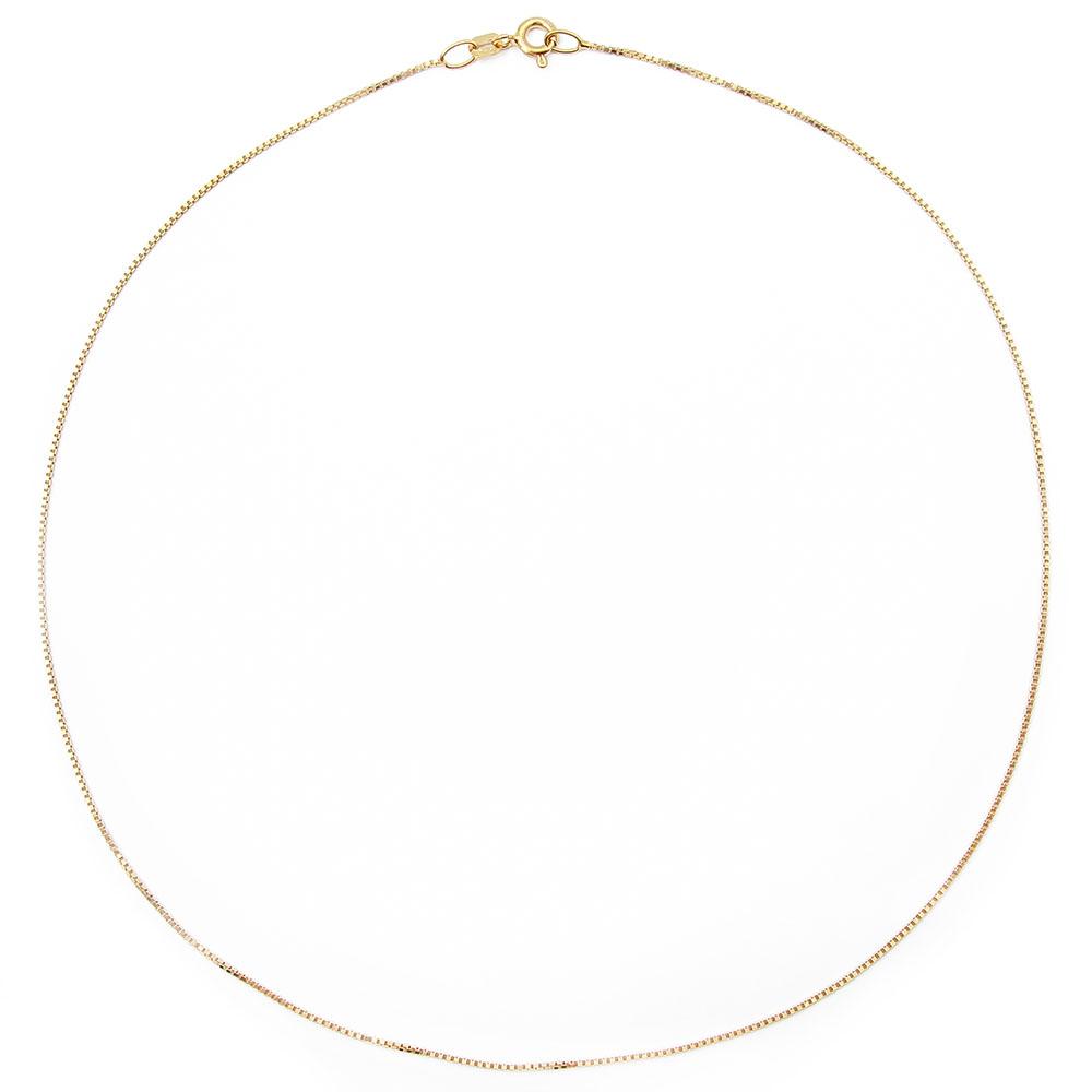 Kultainen venetsiaketju 45cm #0