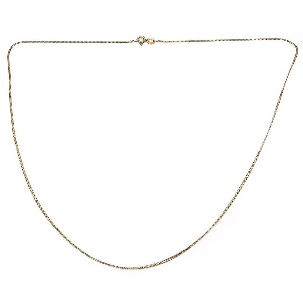 1mm Litistetty ketju 48cm #0