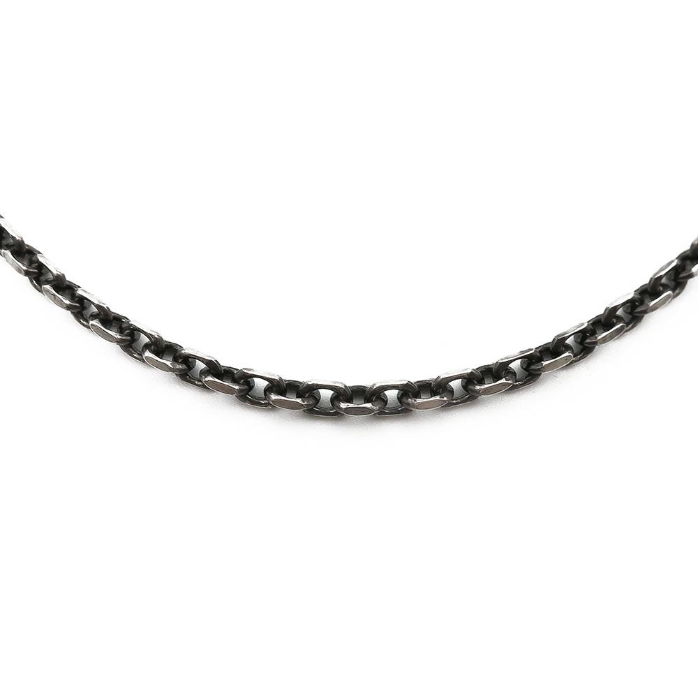 Lumoava korujen oksidoitu kaulaketju 70cm #0