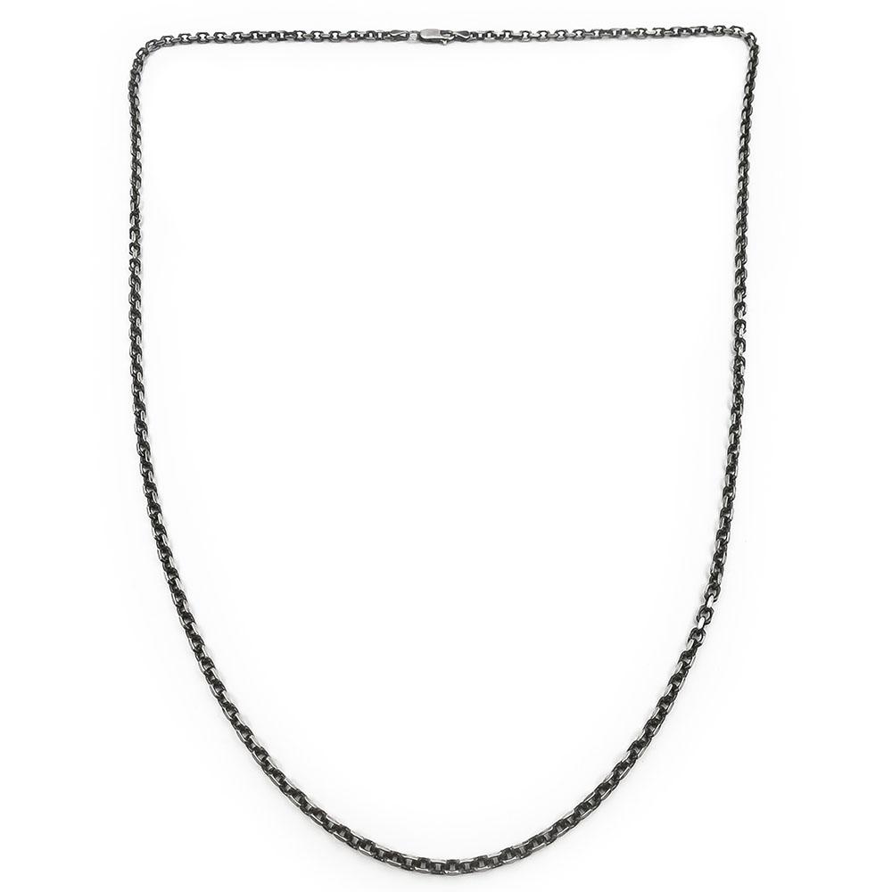 Lumoava korujen oksidoitu kaulaketju 70cm #1