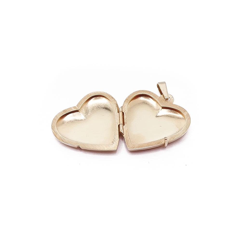 Kultainen sydänmedaljonki #2