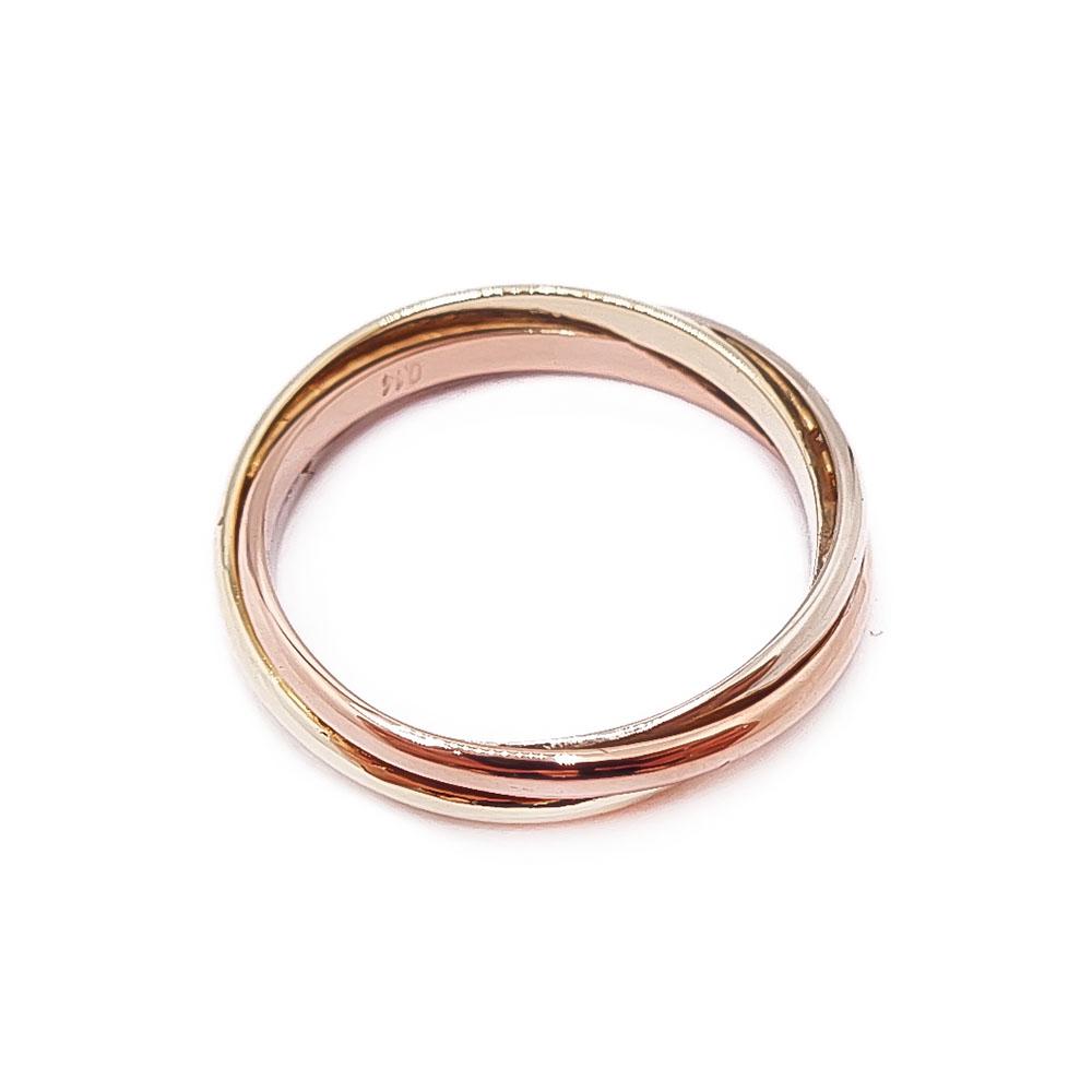 Kultainen timanttisormus 0,14ct 18mm #2