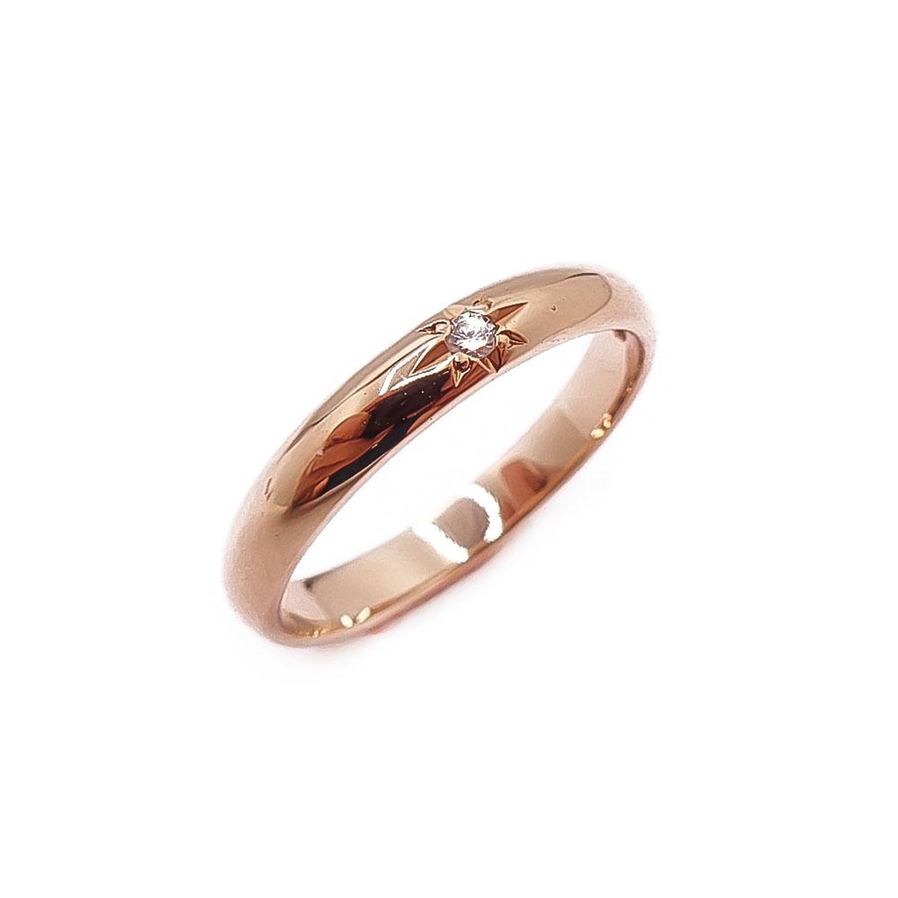 Kohinoor timanttisormus 17mm 0,01ct #0