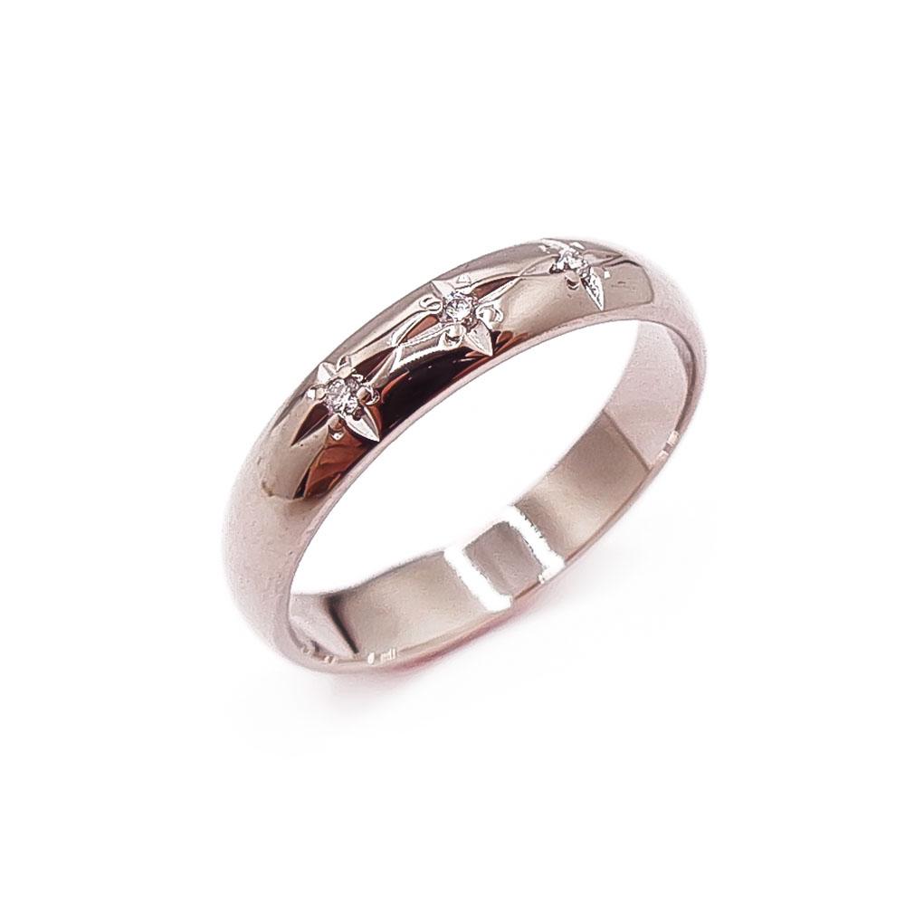 Valkokultainen timanttisormus v.2006 #0