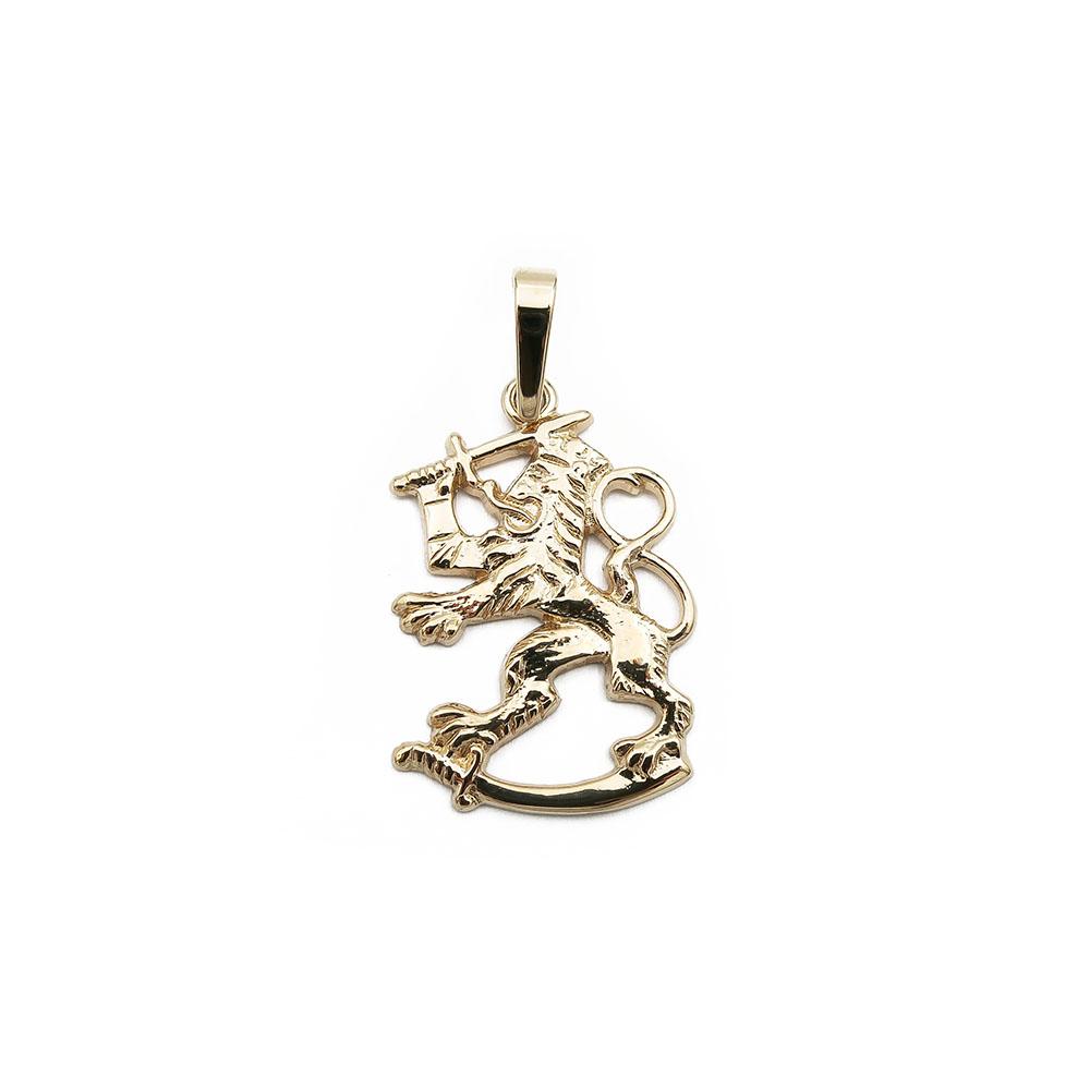 Kultainen Suomileijonariipus 40mm #0