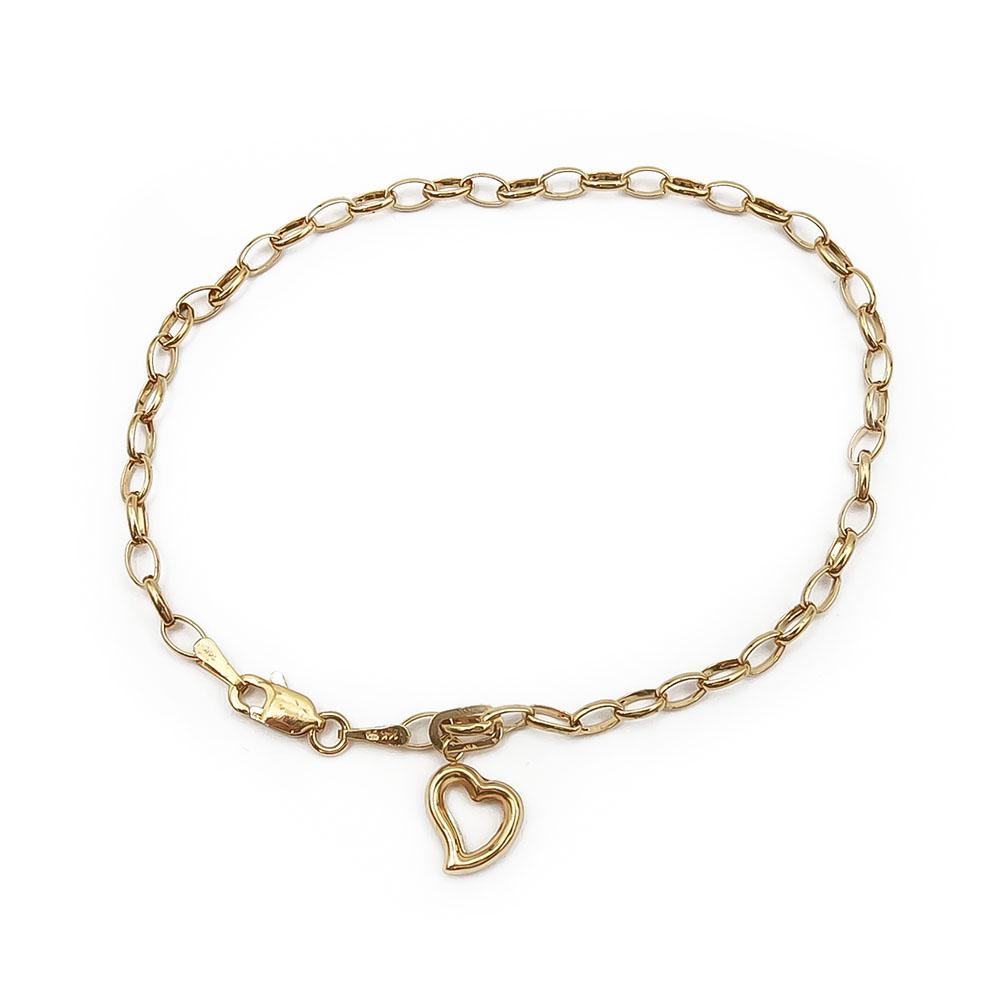 Sydän rannekoru 18,5cm #0