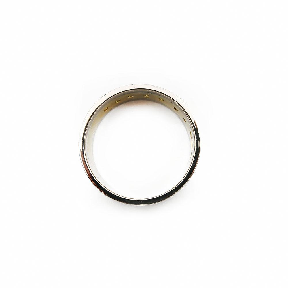 Timanttisormus flakka, 0.21ct 21,75mm 18k v.2007 #1