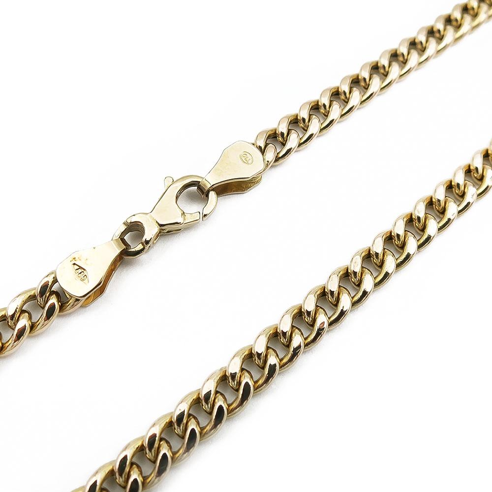 Kultainen kaulaketju, panssari 4.2mm 51cm #1