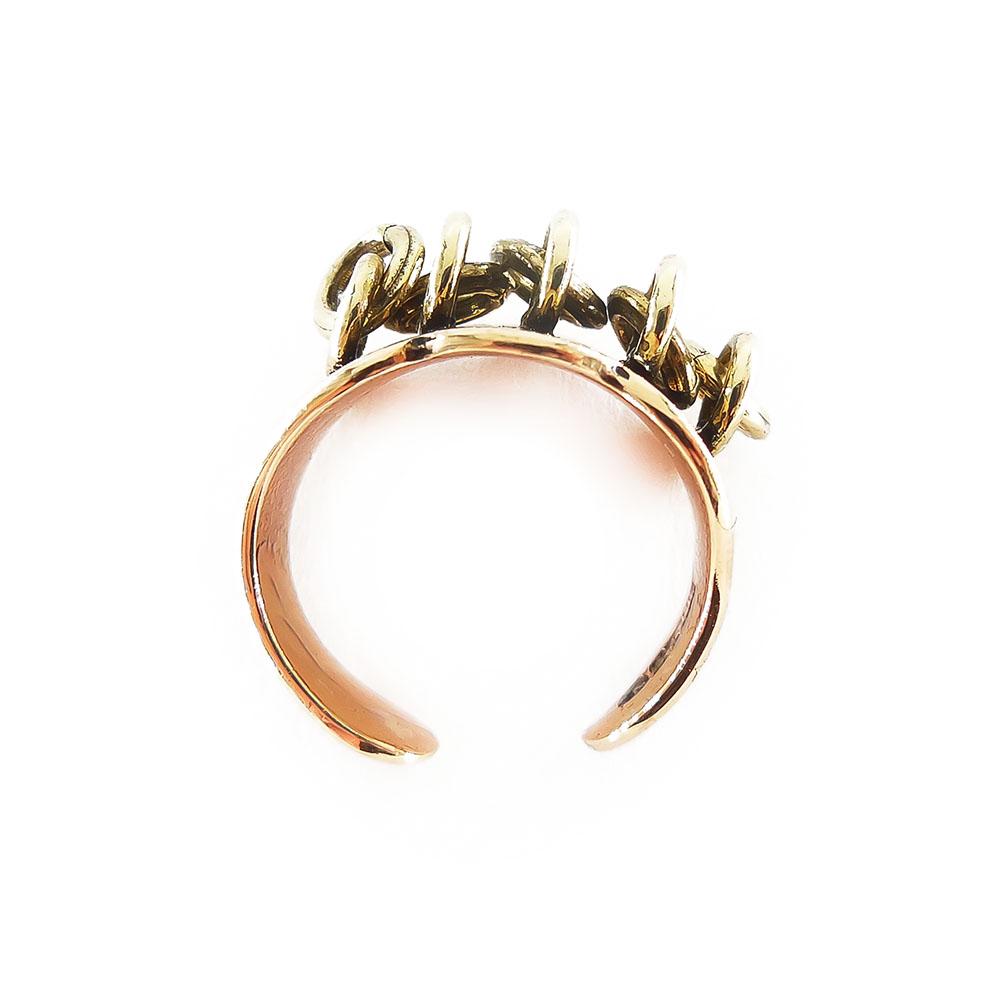 Kalevala Koru Lapin sormus,15,5mm, säädettävä #4