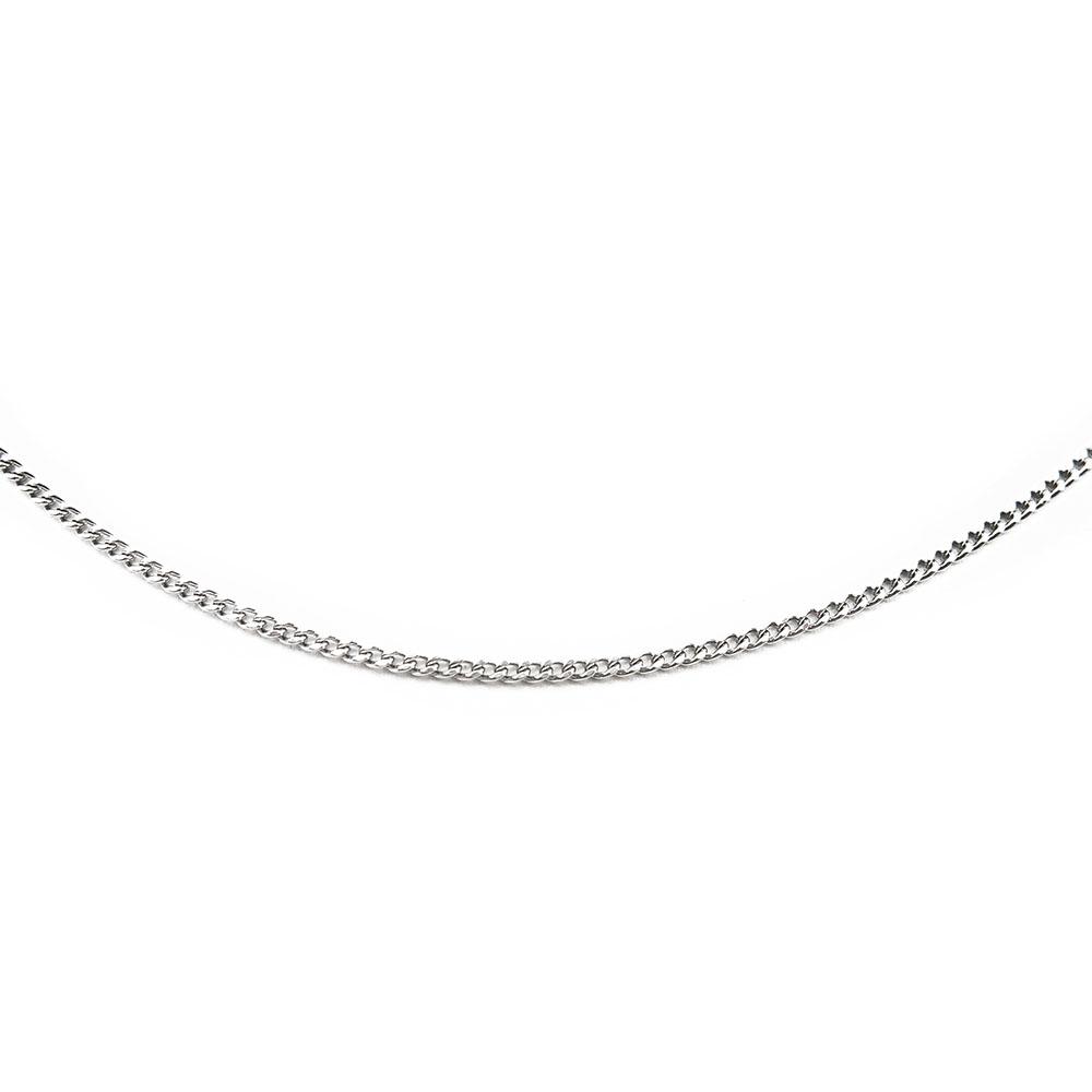 0,95mm Valkokultainen pansssaririipusketju 42cm #1