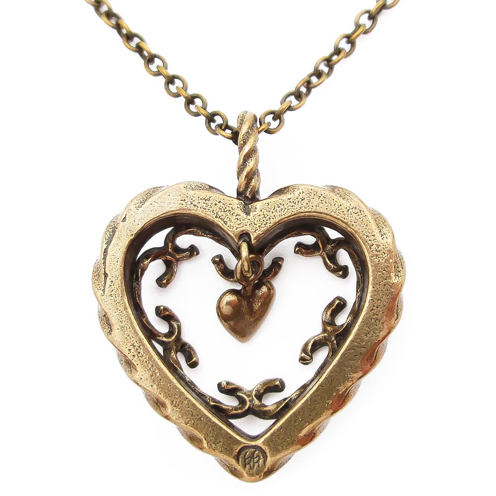 Talon sydän kaulakoru 42-45cm #1