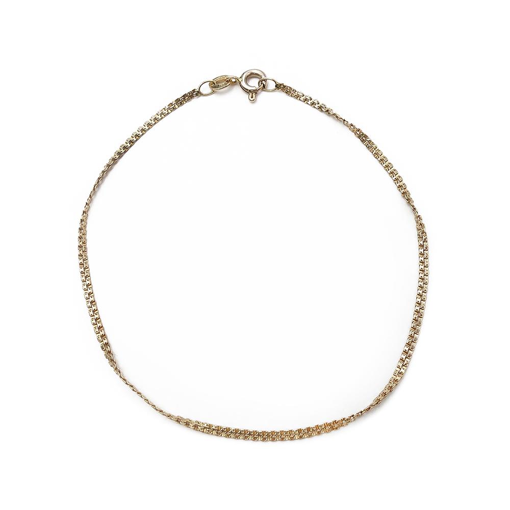 Siro kultainen ranneketju 20cm #0