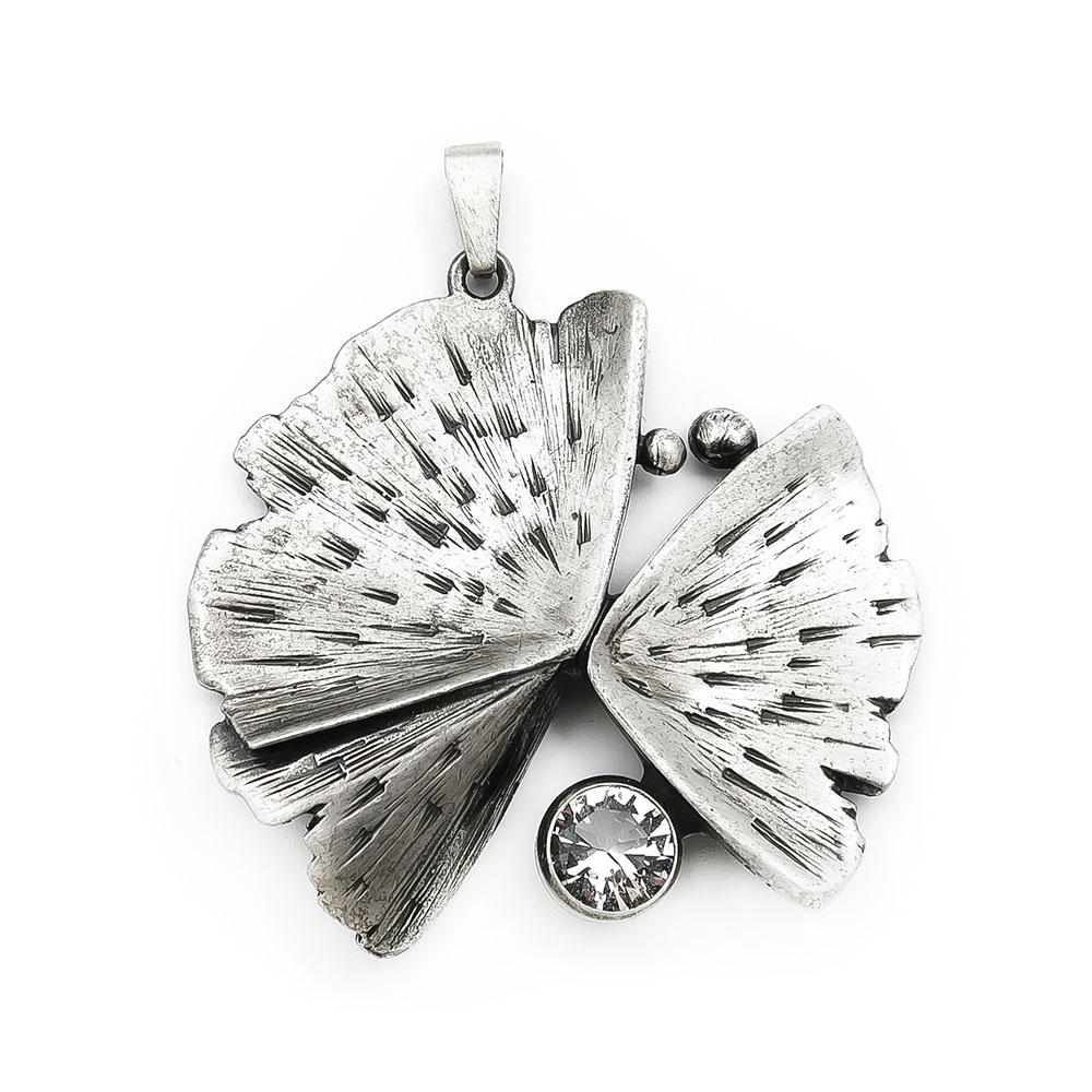 Finnfeelings riipus hopea, vuorikristalli #0