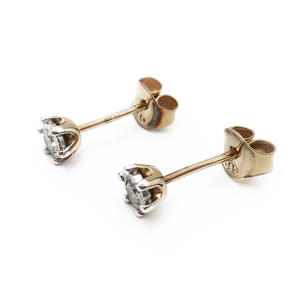 Timanttikorvakorut 0,09ct #0