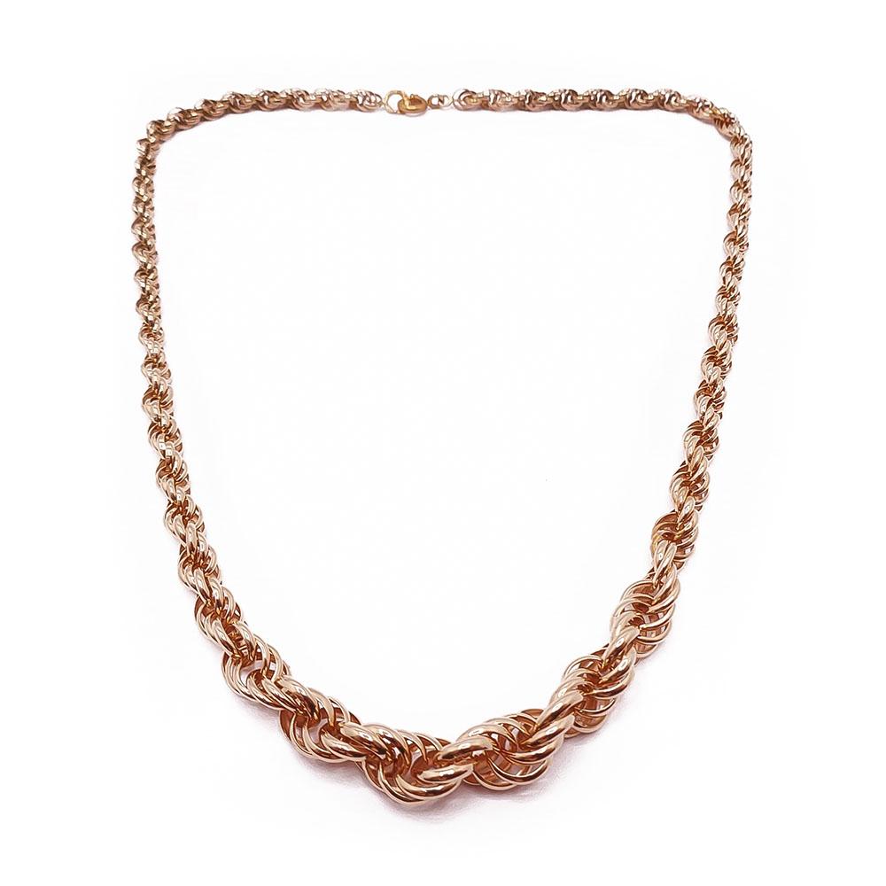 Kultainen cordell-ketju 44cm v.-54 #0