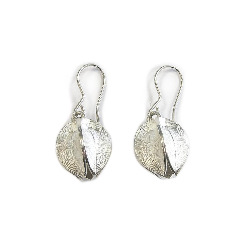 Kalevala Koru Lumikukka korvakorut koukulla, hopea #0