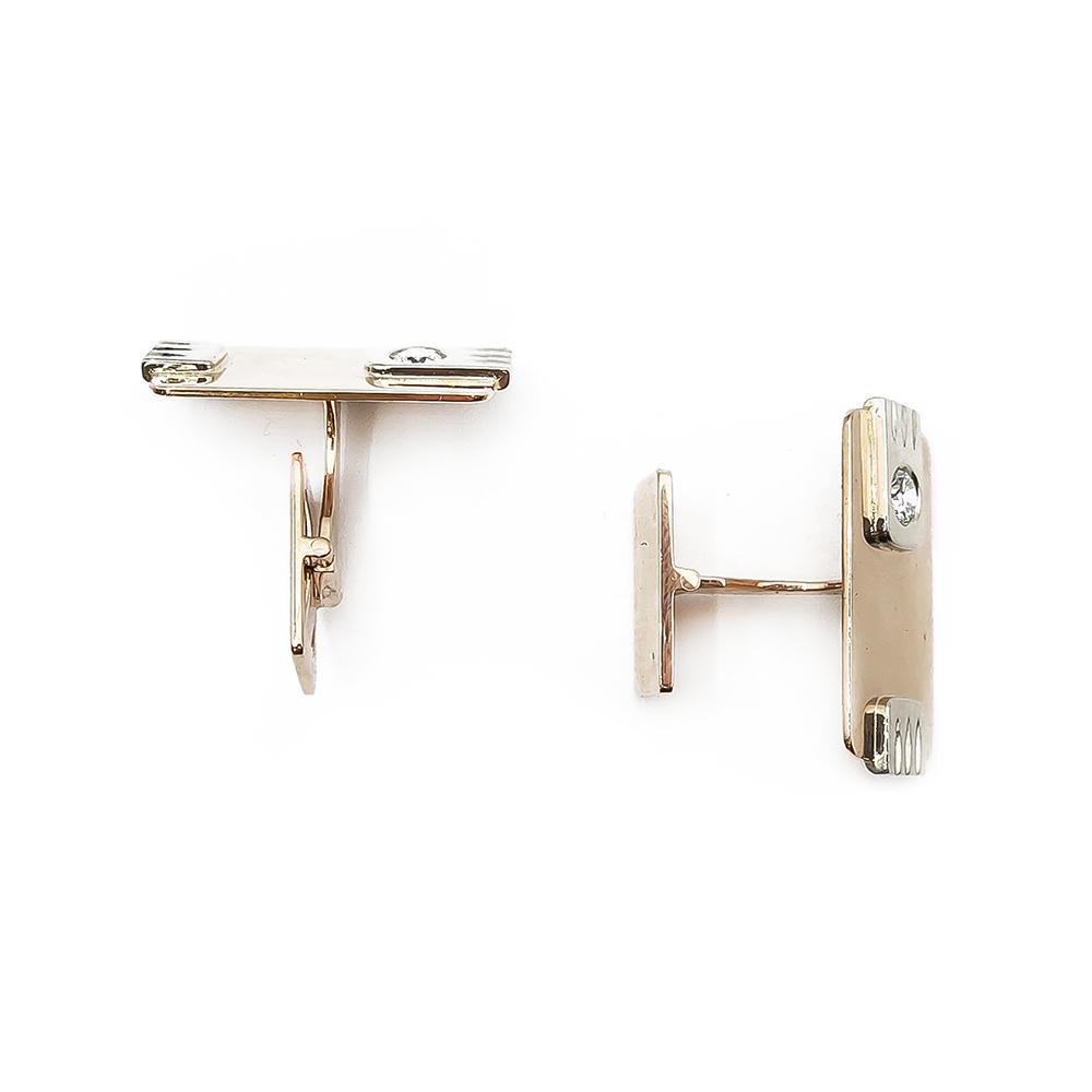 Timanttikalvosinnapit vuodelta 1987, 0,04ct #2