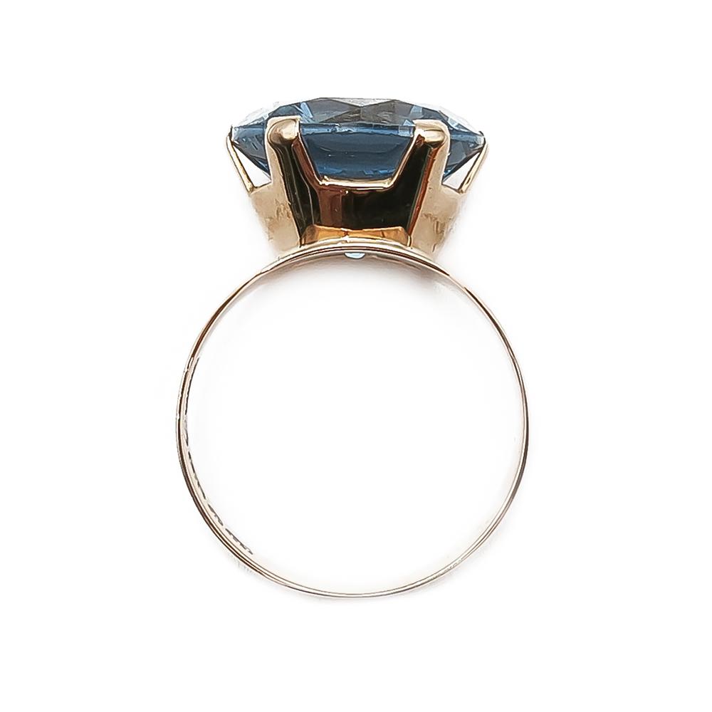 Sinikivellinen sormus vuodelta 1966, 17,5mm #2