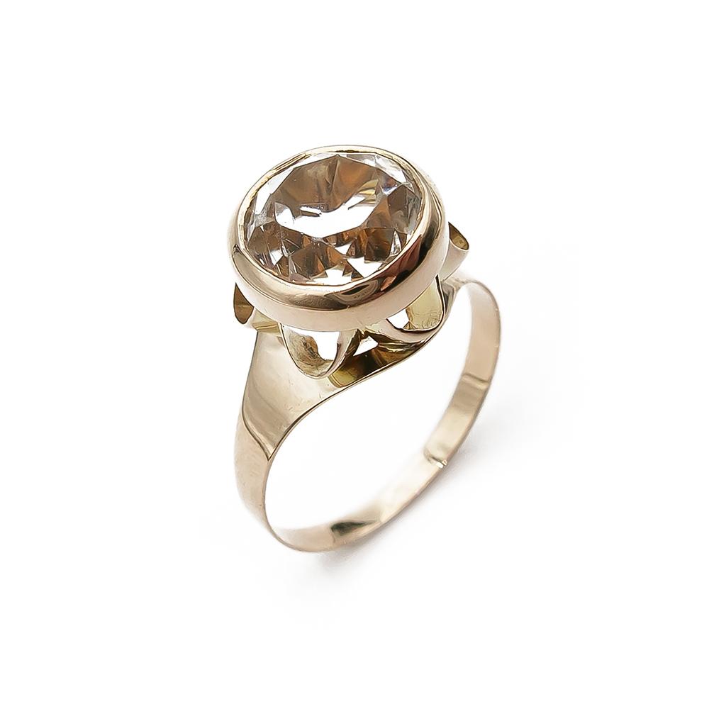 Kirkaskivellinen sormus vuodelta 1972, 18,25mm #0