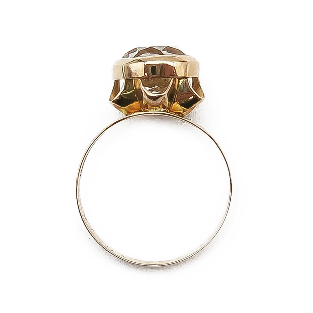 Kirkaskivellinen sormus vuodelta 1972, 18,25mm #2