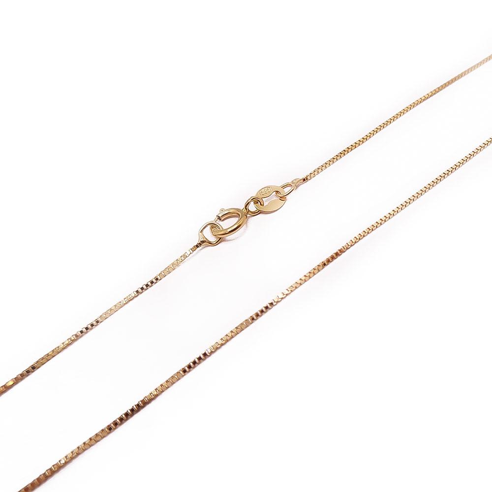 Kultainen venetsiaketju 39cm #1