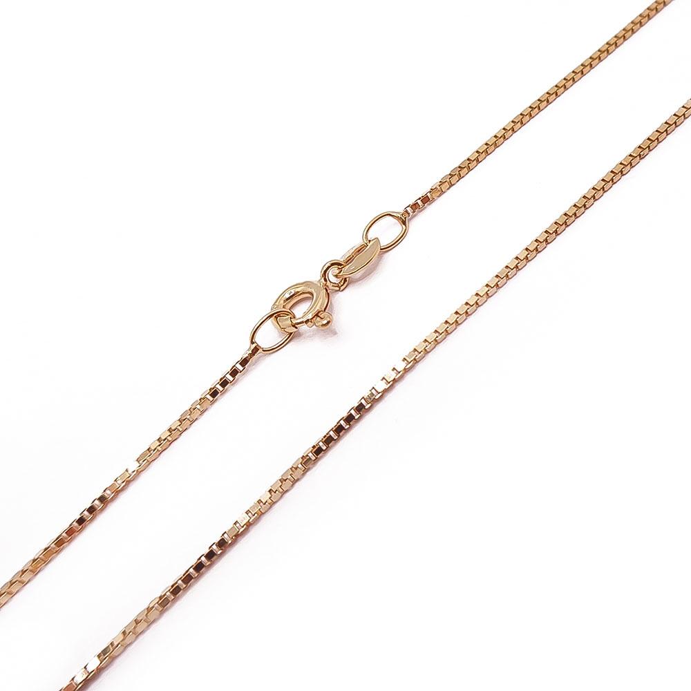 Kultainen venetsiaketju 43cm #1