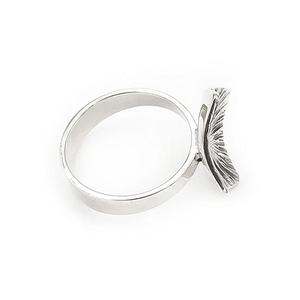 Hopea sormus v. 1968 Viikinniemi Martti halk.17mm #2