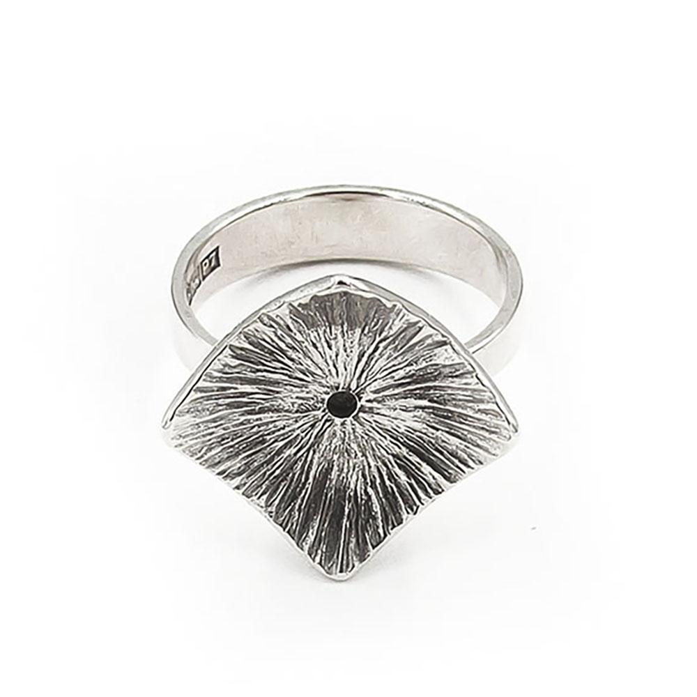 Hopea sormus v. 1968 Viikinniemi Martti halk.17mm #3