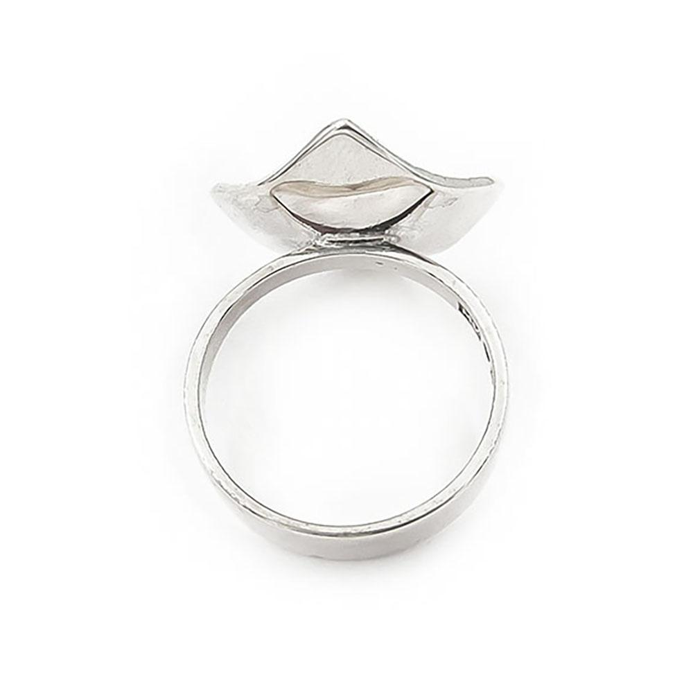 Hopea sormus v. 1968 Viikinniemi Martti  halk.17mm #5