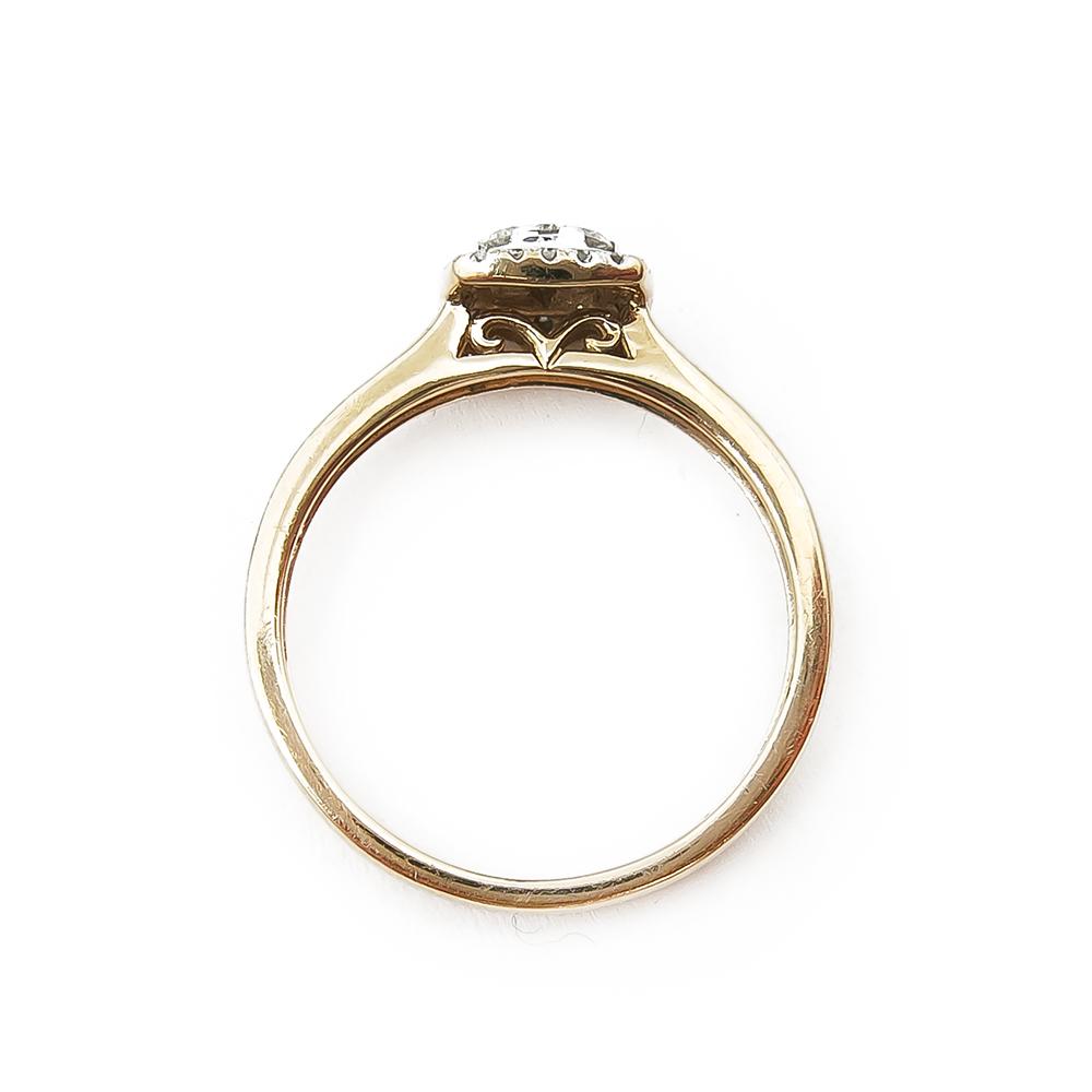 Halo tim.sormus 0,25ct 43kpl 16,5mm GHA #2