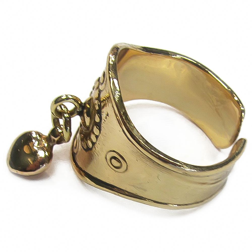 Pronssinen sydänsormus 17,5 Kalevala #1