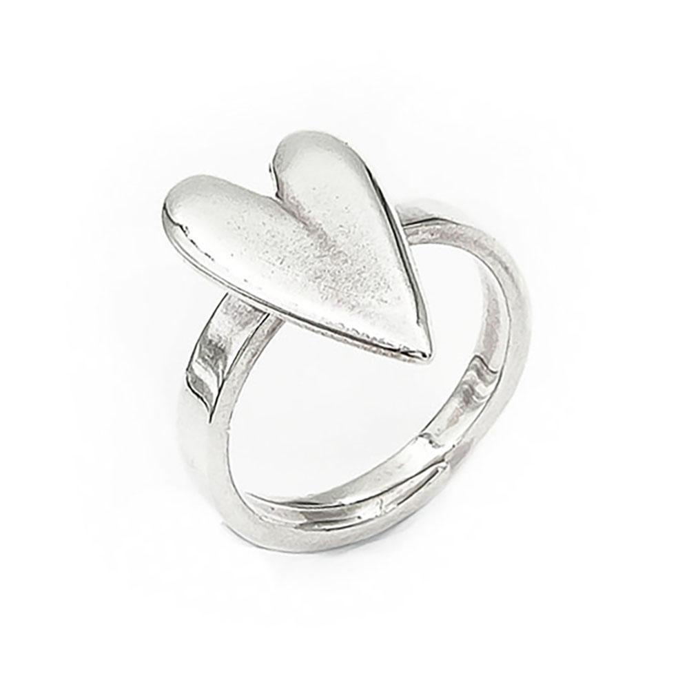 Sydänsormus halk.17.5mm #0